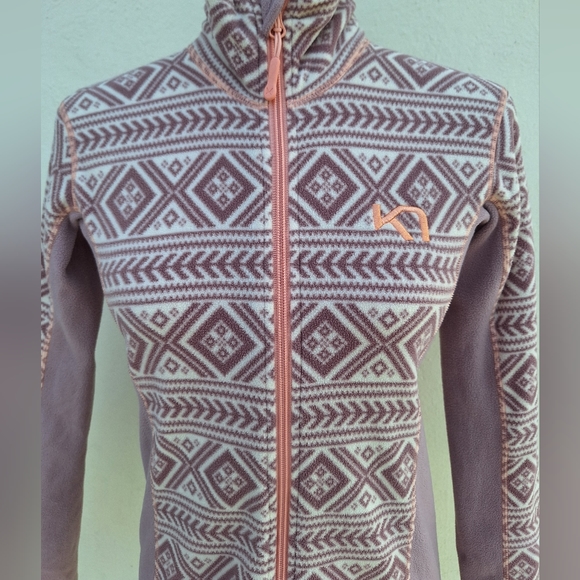 Kari Traa Flette Fleece Petal Longsleeve Top - Picture 5 of 13